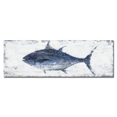 Hand Painted Sea Styles Animal Canvas Wall Art Oil Painting Pictures For Decoration