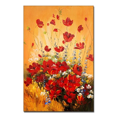 Wholesale Handmade Palette Knife Abstract Beautiful Pictures of Flowers