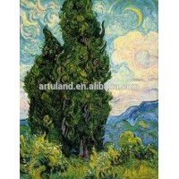 100% Handmade famous old master painting reproduction of Vangogh for home decoration