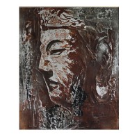 Popular modern handmade art painting of buddha for decoration